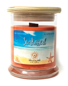 Sunkissed Soy Candle from Shining Sol Candle Company