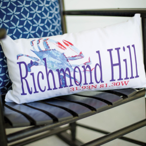 Custom Pillow from The Coral Crab