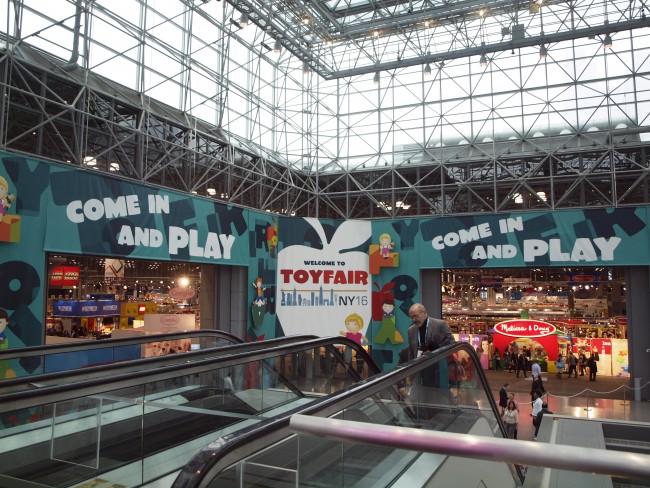Welcome to Toy Fair! Where being a kid is encouraged.