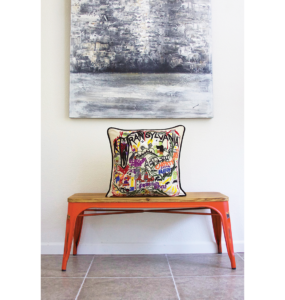 Transylvania Halloween Pillow from catstudio