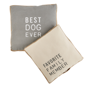 Gusset Dog Bed from Mud Pie