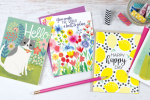 Feel Good Greeting Cards from Gina B. Designs