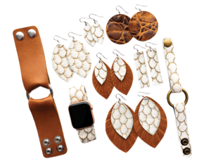Leather Jewelry & Cactus assorted styles from KEVA Style