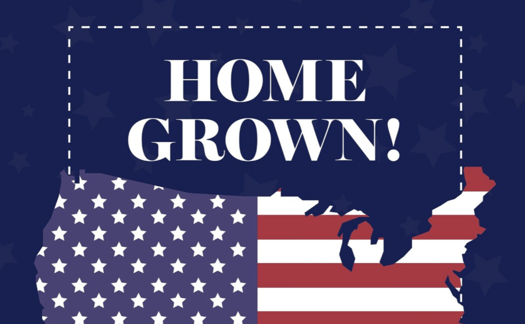Home Grown is an article about Made in the USA retail merchandise