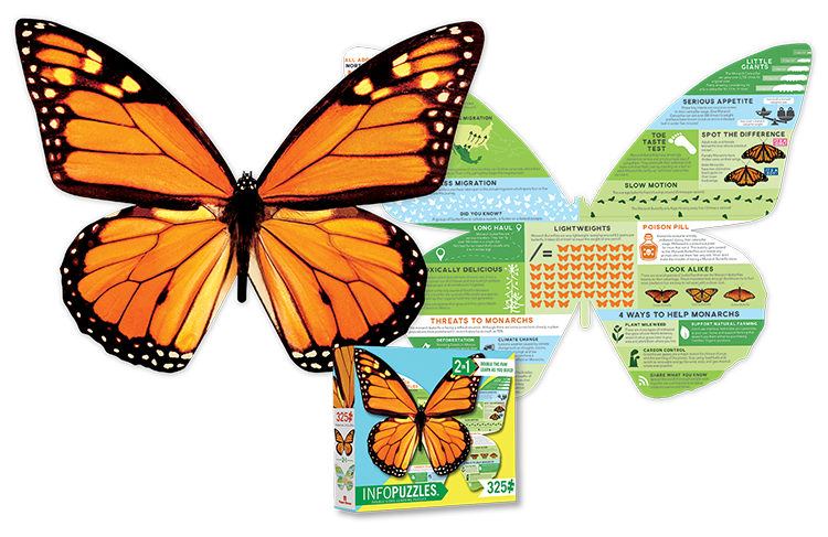 Monarch Butterfly Puzzle