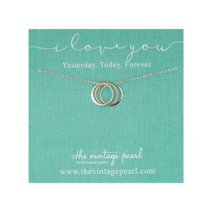 I Love You Necklace from The Vintage Pearl