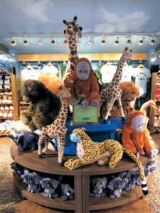 Philadelphia Zoo plush display