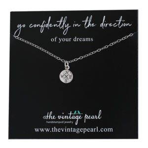 Go Confidently Necklace from The Vintage Pearl
