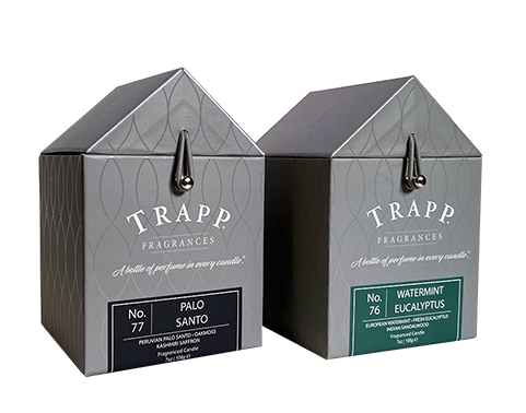 77 Palo-Santo and 76 Watermint-Eucalyptus 7 oz. 
															/ Trapp Fragrances							