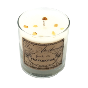 Frankincense Botanical Scotch Glass Candle from Wax Apothecary