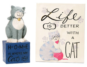 Home is Cat Plaques from Blossom Bucket