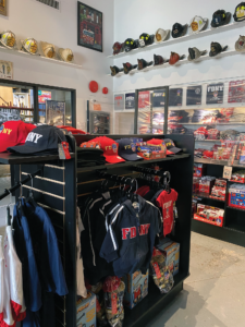 New York City Fire Museum's gift store product display