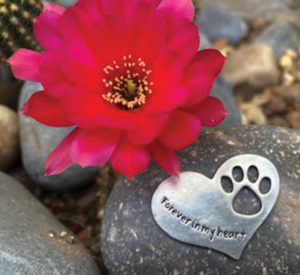 Forever in My Heart Memorial Rock from Whitney Howard Designs
