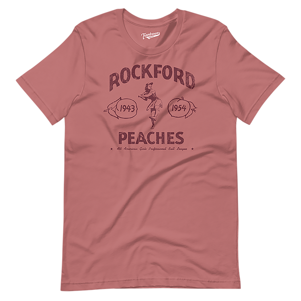 Rockford Peaches Program T-Shirt 
															/ Teambrown Apparel							
