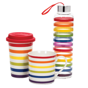 Colour Stripe Drinkware from Abbott Collection