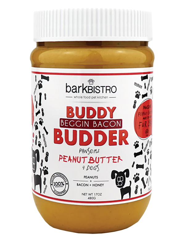 Beggin Bacon-Peanut Butter for Dogs 
															/ Bark Bistro							