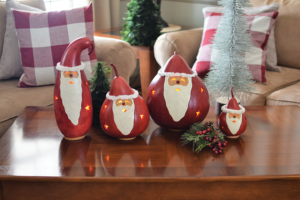 Santa Family from Meadowbrooke Gourds