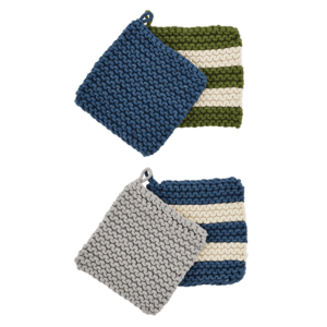 Fall Crochet Pot Holder Sets from Mud Pie