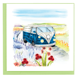 Quilled Road Trip Greeting Card from Quilling Card