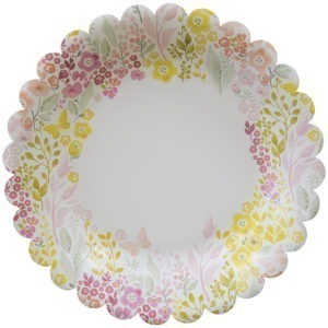 Watercolor Spring Tableware from C.R. Gibson Signature