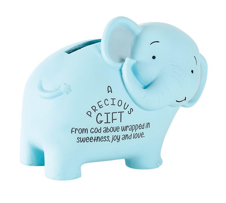 Precious Little One Elephant Bank 
															/ DICKSONS							