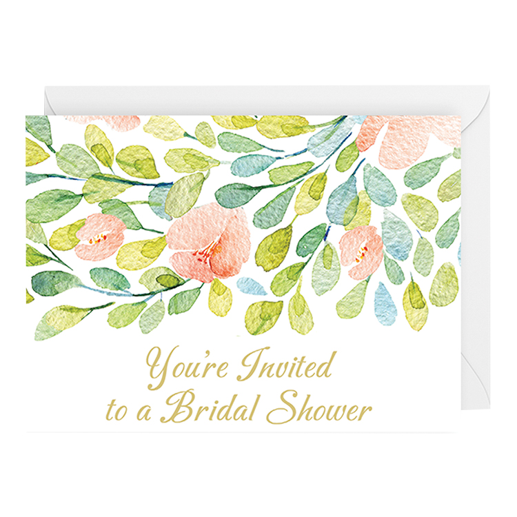 Packaged Bridal Shower Invitations
