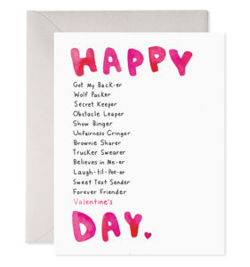 BFF Valentines from E. Frances Paper