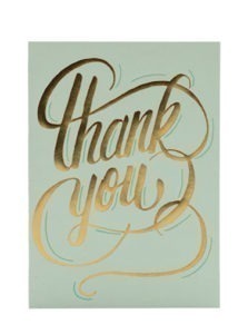 Thank You Card from Elum Designs