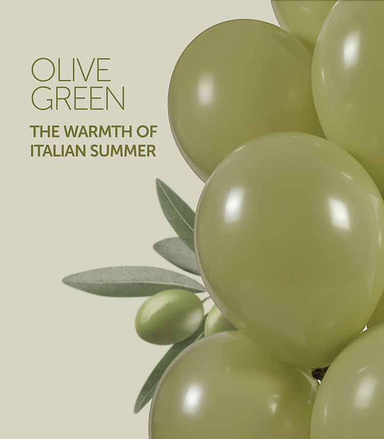 Green Olive Balloons