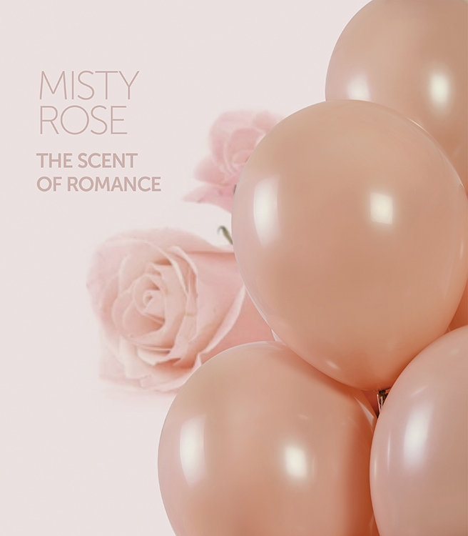 Misty Rose Balloons