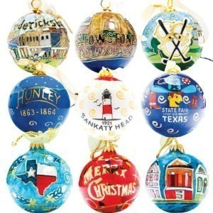 Custom Ornaments from Kitty Keller