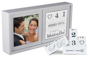 Wedding Countdown Blocks from Malden International Designs
