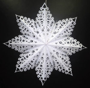 Snowflake Paper Star from Lorab International