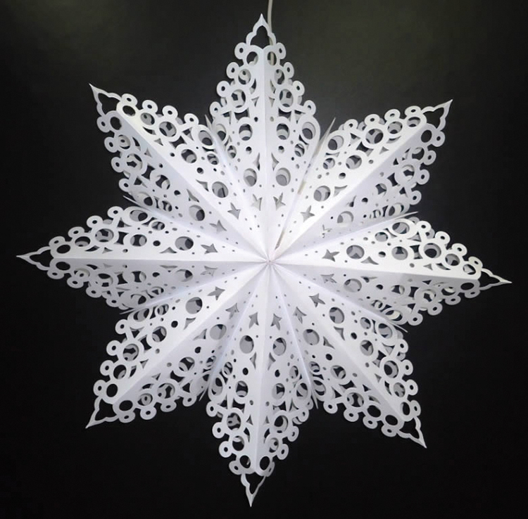 Snowflake Paper Star 
															/ Lorab International							