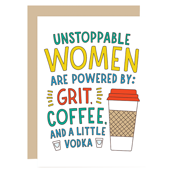Unstoppable Women Birthday Card