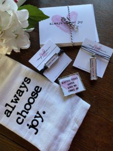 Always Choose Joy line from Amy Catherine Designs