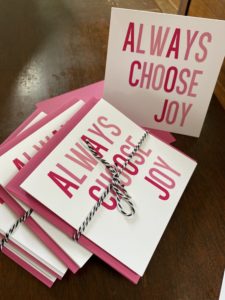 Always Choose Joy from Amy Catherine Designs
