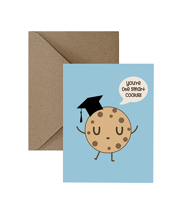 Smart Cookie Graduation Greeting Card 
															/ IMPAPER Greeting Cards							