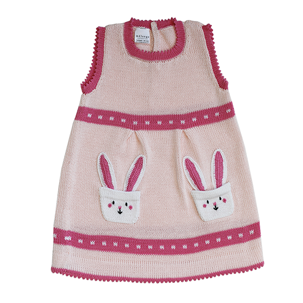 Bunny Pocket Easter Dress 
															/ Melange Collection							