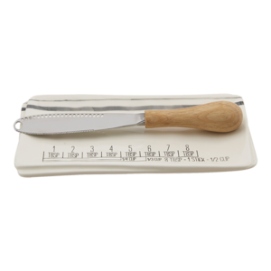 Butter Dish Easy Spreader Set from Mud Pie