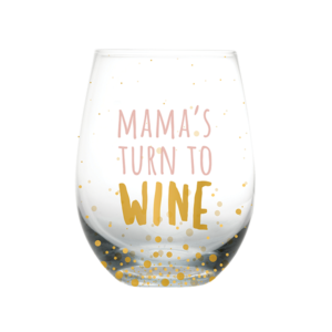 Motherhood Wine Glass from Pearhead