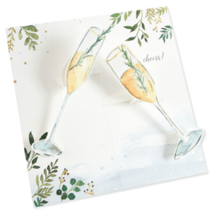 Champagne Toast Pop-Up Card