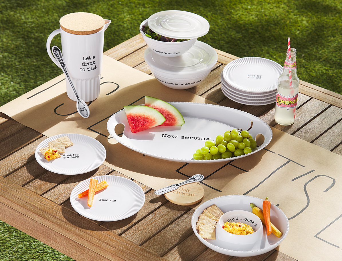 Mud Pie expands Circa Collection with launch of melamine serveware