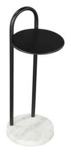Zuo – Christian Side Table Black & White