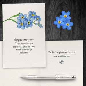 Forget-Me-Nots Card from Cardthartic