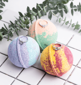 Ring Bath Bombs from Bubbly Belle