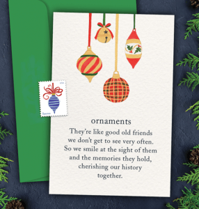 Ornaments Holiday Card from Cardthartic