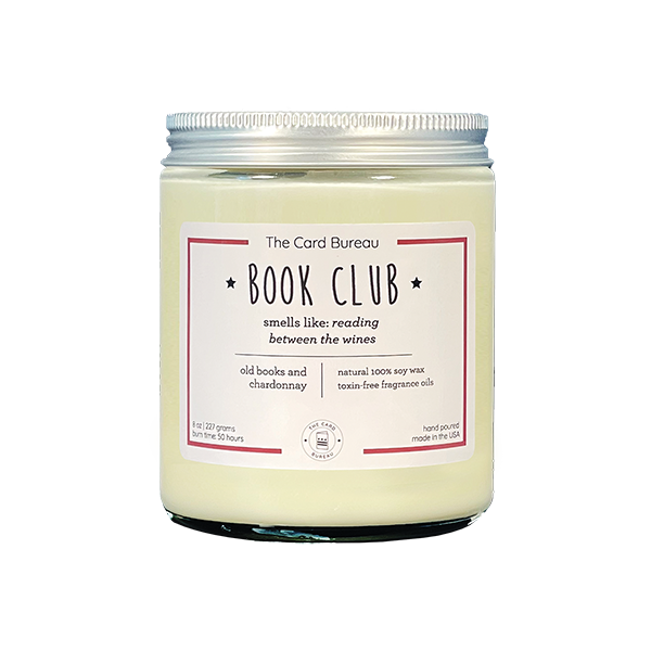 Book Club Candle 
															/ The Card Bureau							