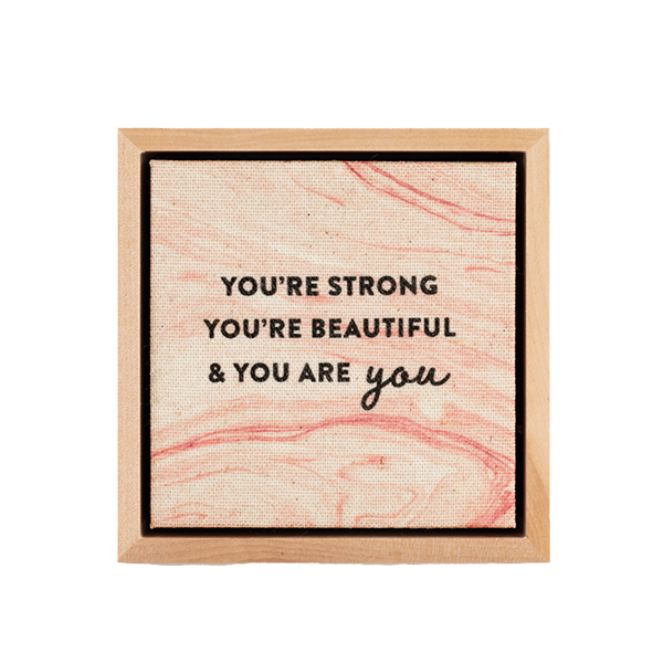 Strong Beautiful You Plaque 
															/ Demdaco							