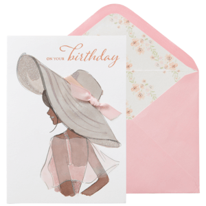Birthday Woman in Hat from DG Americas NIQUEA.D